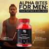 (5 Pack) AlphaBites for Men Gummies – Alpha Bites Support for Muscle Growth...