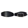 Congress Leather Flared Leather Stirrup Hobble Straps (Black)