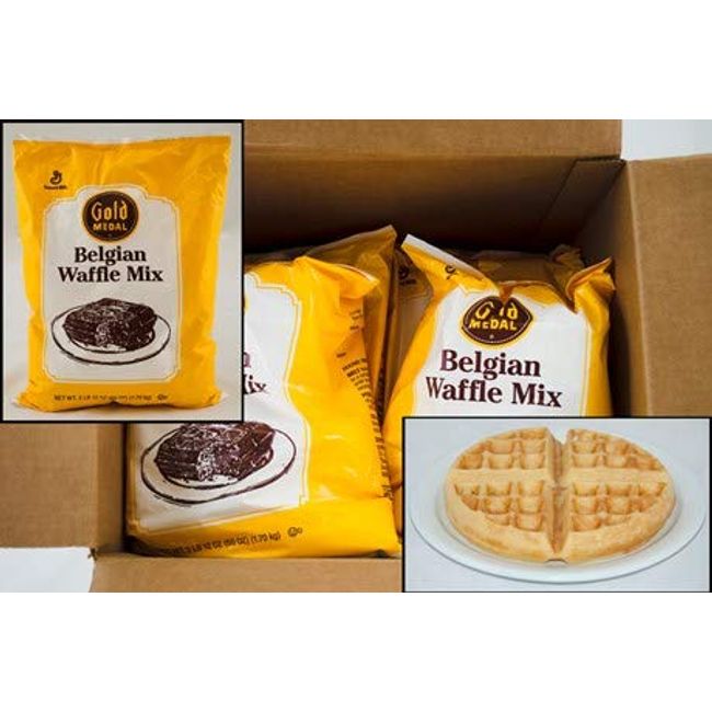 Gold Medal Mix, Belgian Waffle, 3.75 Pound