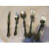 NEW ESTIA CASCADE KOREA 5 PC PLACE SETTING FORKS SPOONS KNIFE STAINLESS FLATWARE