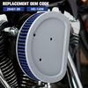 2946199 For Harley Road King Electra Blue Air Filter Cleaner Element Replacement