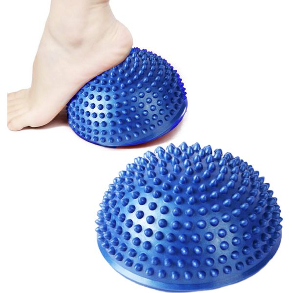 A'sTool Balance Balls, Foot Pole, Hemisphere, Set of 2 (Blue)