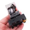 WANGCL 2PC DC 24V Relay General Purpose DPDT Relay 2NO+2NC 8Pin Socket Base