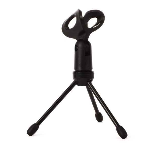 GATOR Frameworks GFW-MIC-0250 Microphone Stand, Desktop Compact Type (Microphone Holder Included)