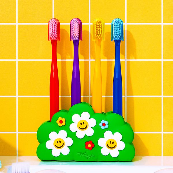 [Wiggle Wiggle] Toothbrush Holder - Forest Adsorption Silicone Non-porous Holder