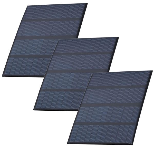 AZDelivery Solar Modul Polysilizium Mini Solarpanel 5V 1,5W Small Solar Panel Portable Cell System zum Laden von Batterien, Handys in wasserdichtem Harz gekapselt