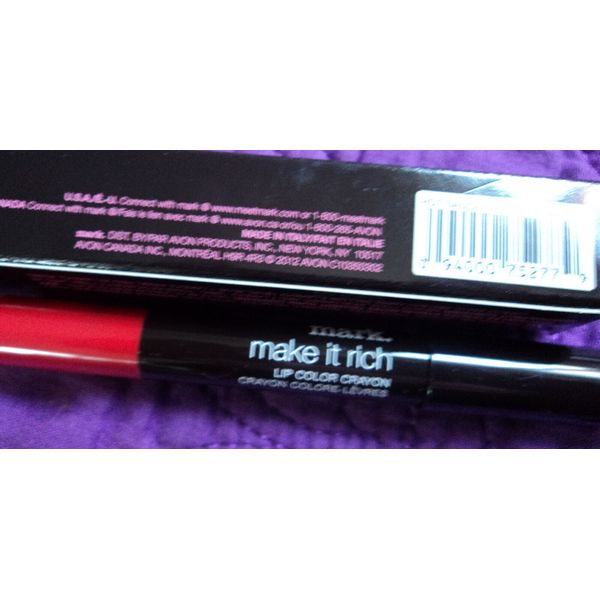 MARK  MAKE IT RICH LIP COLOR CRAYON  HOT SAUCE NEW IN BOX.