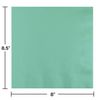 Creative Converting 3-Ply Fresh Mint Fold Dinner Napkin, 8.75" x 8.75", Green