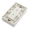 Maxar Electric Elegant Triple Outlet for Electrical Installation, White, 1 Piece