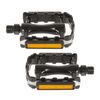 VP Components Bicycle Pedals with Reflector CrMo Axle 1 Pair Including Bicycle Bell