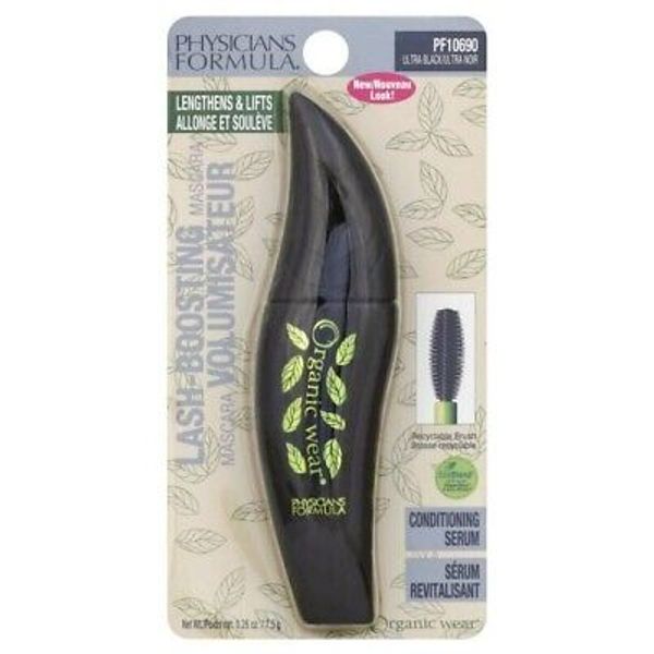 Physicians Formula Mascara Lash-Boosting Organic Wear PF 10690 Ultra Black