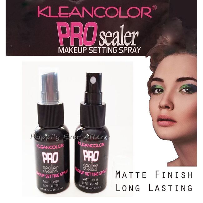 Makeup Setting Spray-Long Lasting, MATTE FINISH, No Melting *Kleancolor