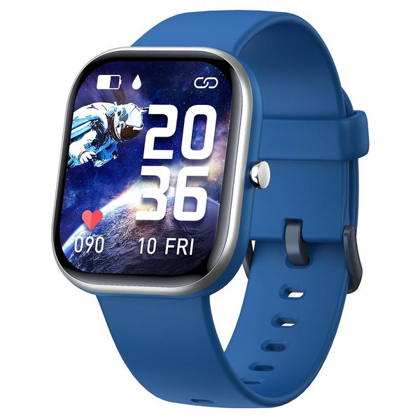 Kids Smart Watch for Boys Girls,IP68 Waterproof Kids Fitness Activity Tracker Watch,Heart Rate Sleep Monitor,19 Sport Modes,Pedometers,Calories Counter,Alarm Clock,Kids Gifts for Teens 5+ (Blue)