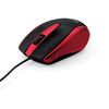 Verbatim Wired USB Computer Mouse - Corded USB Mouse for Laptops and PCs - Right or Left Hand Use, Red 99742