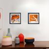 Houstimi Solid Wood Shadow Box Frame 8x8 Black Picture Frames 3D Deep Box 2 Pack Small Shadow Box Display Case Internal Depth 0.6 inches for Wall Or Tabletop