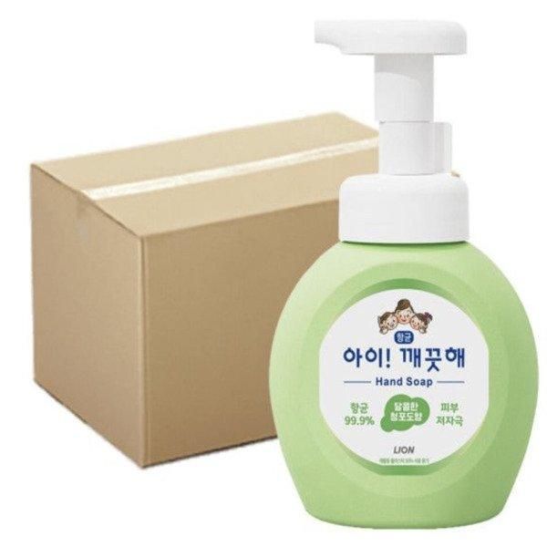 [Shinsegae Mall] Kids Clean Hand Sanitizer 250ml container, green grape flavor x 18 (1 box)