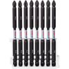 Bosch Professional 8pcs. Double Screwdriver Bit Set (Impact Control, PH/PZ Bits, Length 110mm, Pick and Click, Accessory Impact Drill)