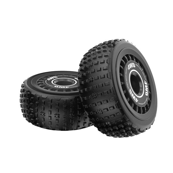 HYPER GO 16300M2 1:16 Scale RC Car Accessories Wheels, Spare Parts RC Vehicle Wheels & Tire Sets for H16PL (Pair)