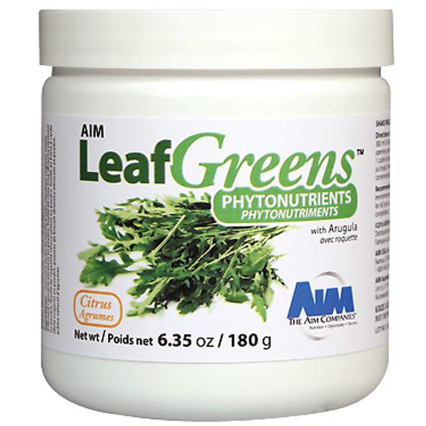 AIM LeafGreens 6.35oz/180 g Powder with Phytonutrients