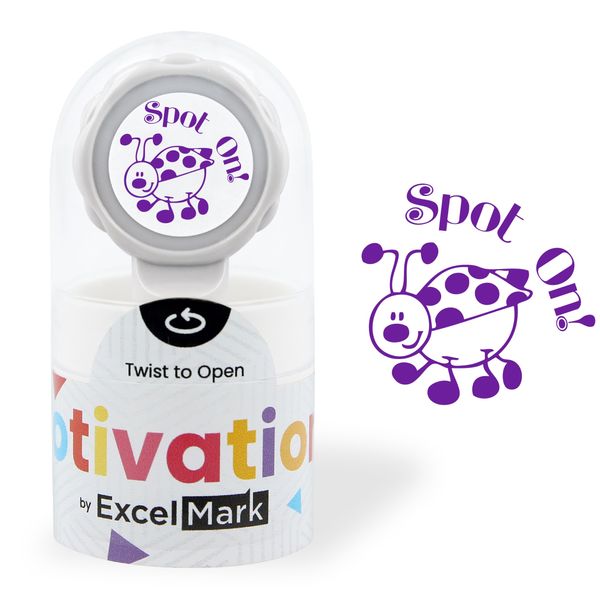Funny Teacher Stamp – Choose from 5 Colors (Spot On!)