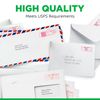 NuPost Postage Meter Labels Replacement for Pitney Bowes 798-0 | Red