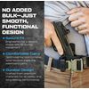 Holster for Sig Sauer P365 - IWB Holster for Concealed Carry/Custom fit to Your Gun - Inside the Waistband - Comfort and Concealment - EDC - Pistol Holster - Gun Holster