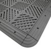 RevTime Heavy Duty Interlocking Deck Tile 10 Pcs Edge & 4 Pcs Corner - Gray