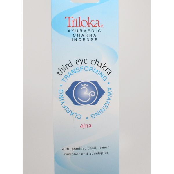 TRILOKA Incense Third Eye Chakra, 10 CT