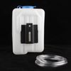 TAKPART 12V Universal Windshield Washer Pump Bottle Tank Kit Windscreen Washer Bottle