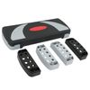 31" Aerobic Step Platform Steppers for Exercise Workout Step 4"-6"-8" Adjustable