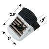 Black Cat In Window Refrigerator Fridge Magnet Magnetic Hanging Hook Note Snack Clip