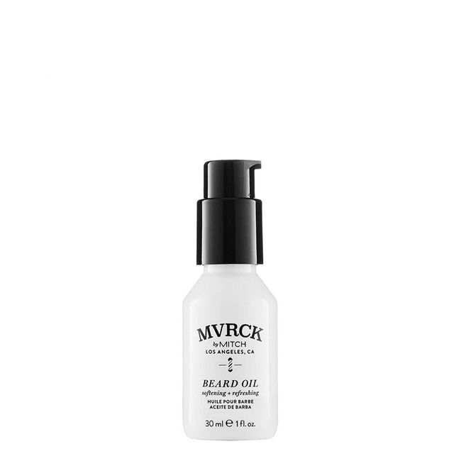 Paul Mitchell MVRCK by MITCH Beard Oil for Men, Softening + Refreshing Formula, For All Beard Styles + Lengths , 1 fl. oz.