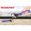 WORKPRO 2-piece Adjustable Wrench Set 6-Inch & 10-Inch Wrenches Metric & SAE