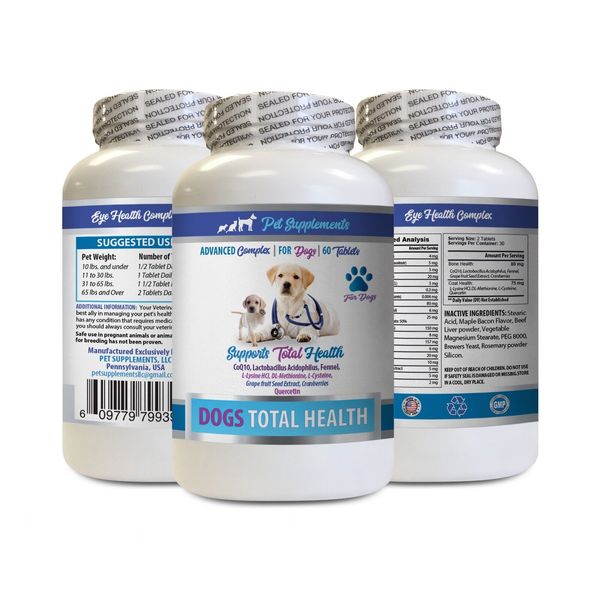 dog urinary support - DOG TOTAL HEALTH COMPLEX 1B- vitamin e for dogs oral