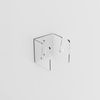 Acrylic Skateboard Mounts Deck Wall Hanging Brackets (Clear)