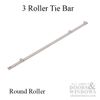 Truth Hardware 3 Roller Tie Bar assembly ( Drive Bar) 33-3/4"