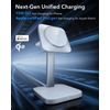 ESR Qi2 3-in-1 Watch Wireless Charging Set (HaloLock), EU Plug, White