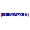 Iceland Island Soccer Knit Scarf