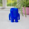 4" Domo Vinyl Figure: Black Light Blue