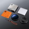 K&F Concept 62mm Variable ND2-400 Filter + Lens Cap +Cleaning Cloth, Slim ND for Camera Lens