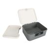 Locking Trunk Storage, Portable Safe Box, Combination Security Case Lockbox with Code, Large Capacity Security Lockbox, Organized Storage Privacy Box for Home, Office, Dorm