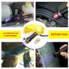 Car A/C Conditioning Leak Test Detector Kit UV Flashlight Glasses Dye Tool Kits