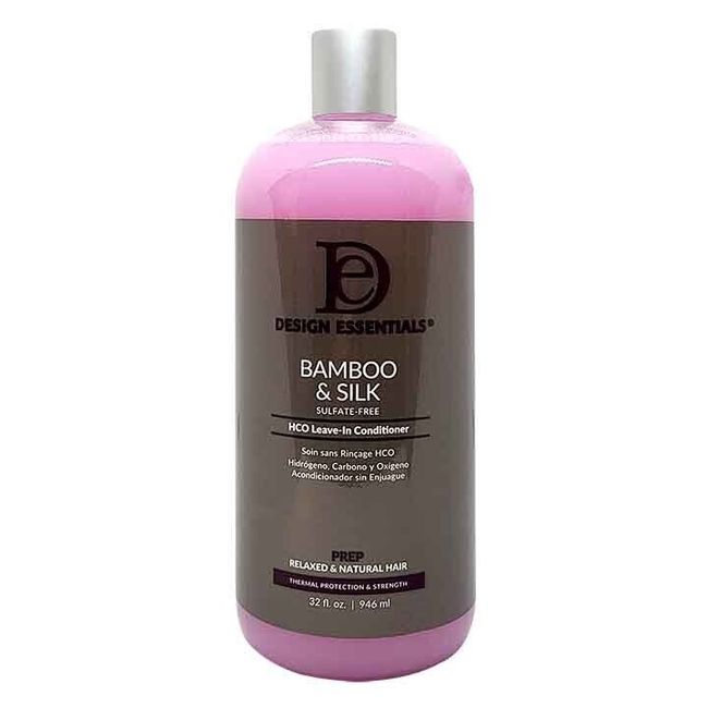 Design Essentilas BAMBOO&SILK HCO Leave-In Conditioner 32fl.Oz. Free Shipping.