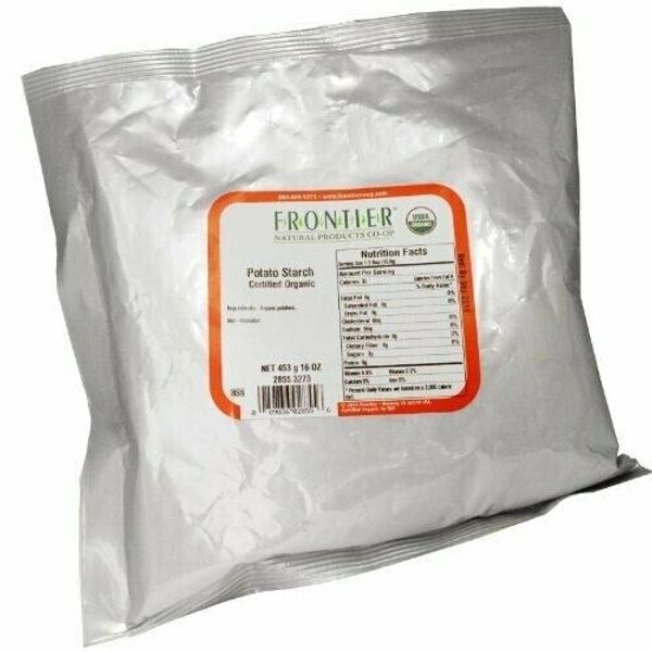 Frontier Bulk Potato Starch ORGANIC, 1 lb. package