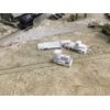 N Scale FIRE BULLDOZER LOWBOY  SET ENGINE TRUCK   3D Print Unpainted
