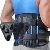 Medium Black Orthopedic Back Brace Enhanced Support for Pain Relief and Posture