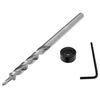 eMagTech New 3/8" 9.5mm Hex Twist Step Drills Pocket Hole Replacement Drill Bit