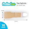 Protectoe Toe Splints For Small Toes Pack of 10