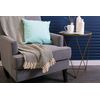 DII Chevron Throw Collection Handloomed Cotton, 50x60, Black