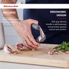 KitchenAid Soft Grip Garlic Press - Charcoal Grey